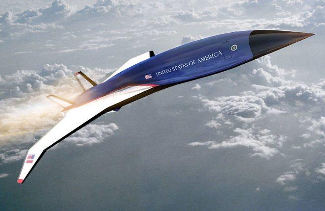 Выданы контракты на разработку сверхзвукового и гиперзвукового самолетов для Президента США