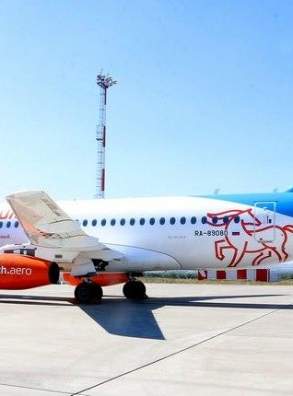 Региональный туристический бренд украсил самолет авиакомпании "Азимут"