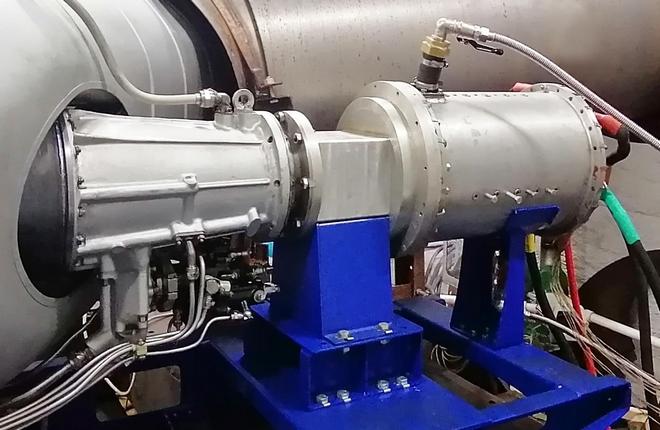 ЦИАМ испытал турбогенератор гибридной силовой установки