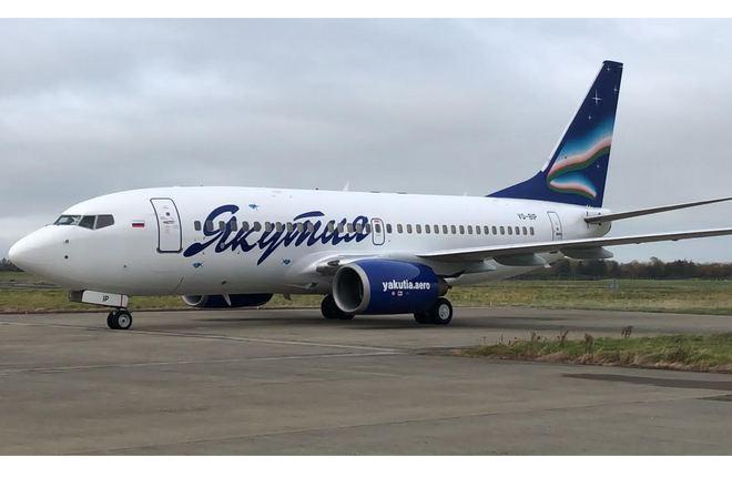 Флот авиакомпании «Якутия» пополнился третьим самолетом Boeing 737-700