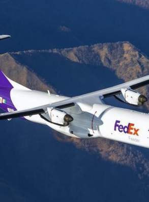 FedEx принял первый грузовой турбовинтовой ATR 72-600F