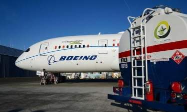 Boeing сертифицирует все свои модели для использования биотоплива к 2030 году