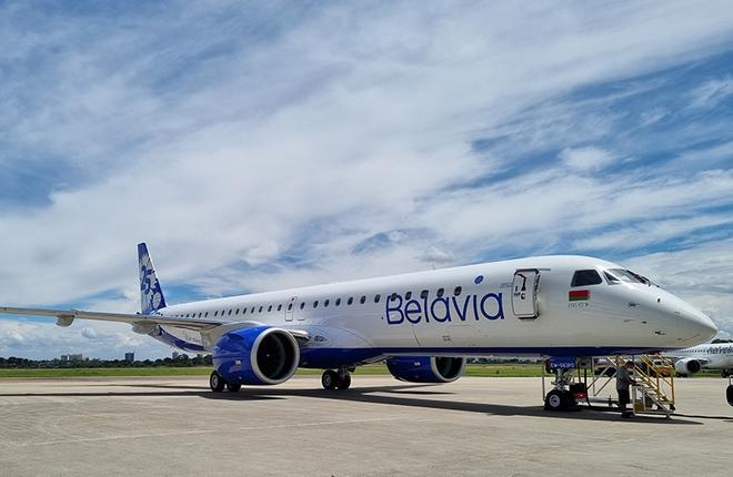 Авиакомпании Belavia передали второй самолет Embraer E195-E2