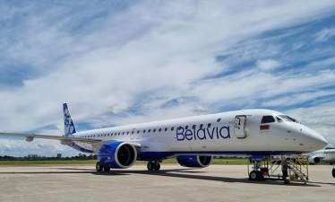 Авиакомпании Belavia передали второй самолет Embraer E195-E2