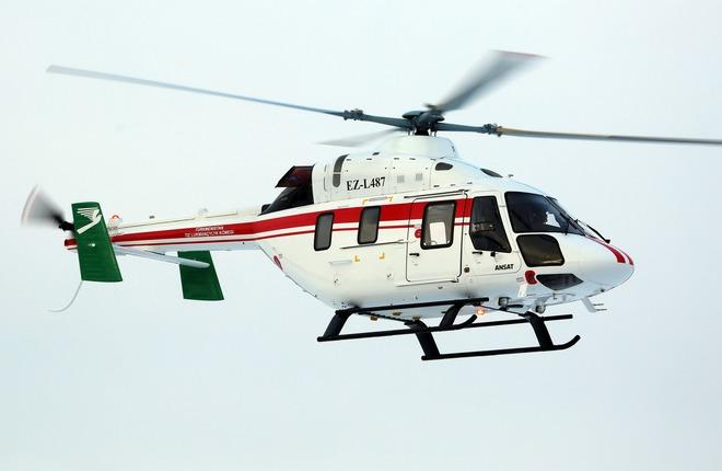 Первый вертолет "Ансат" поставлен в Туркменистан
