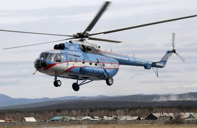 Авиакомпания "Норильск Авиа" получила два очередных новых вертолета Ми-8АМТ