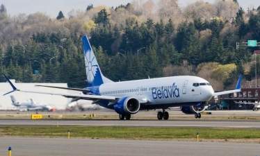Авиакомпания "Белавиа" получила первый Boeing 737MAX-8