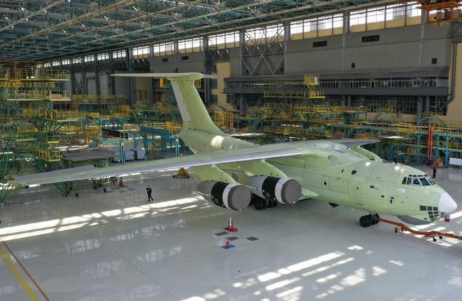 Состоялась выкатка первого Ил-76МД-90А, собранного по новой технологии
