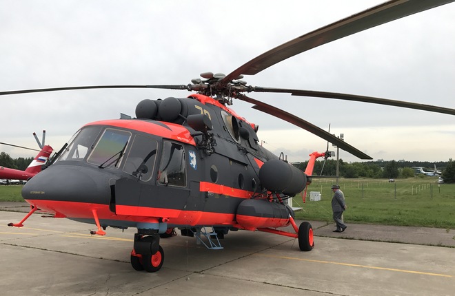 60 лет первому полету вертолета Ми-8