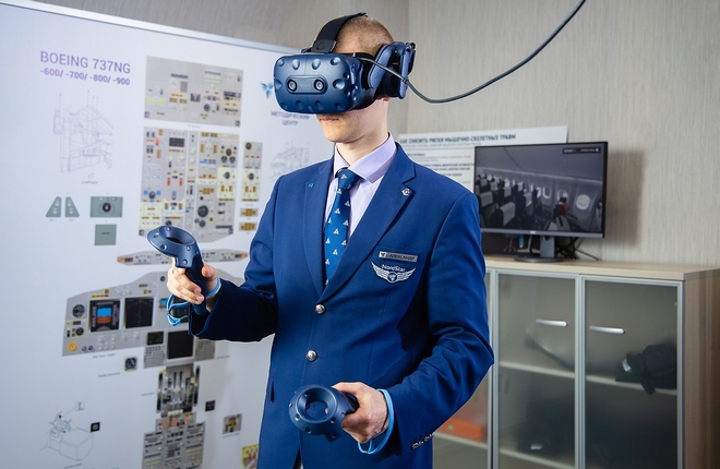 NordStar внедрила технологию виртуальной реальности для подготовки летных и кабинных экипажей
