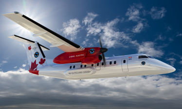 Гибридный электродвигатель Pratt & Whitney полетит на Dash 8 в 2024 году