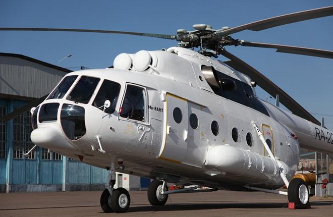 "Авиация Колымы" получила второй вертолет Ми-8АМТ через "Газпромбанк Лизинг"