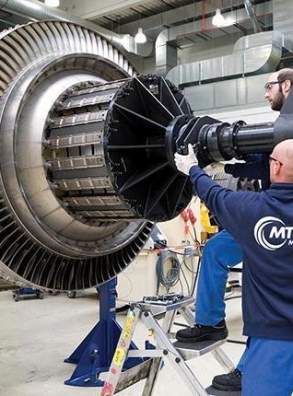 MTU Aero Engines отмечает стабильный рост в области ТОиР коммерческих двигателей