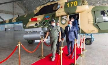 В Азербайджане завершен третий капитальный ремонт вертолета «Миль»
