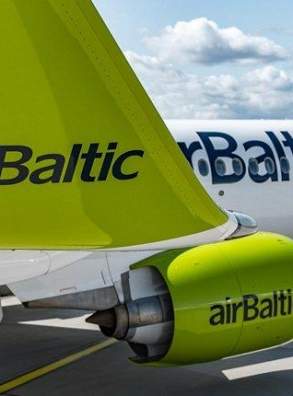 Еврокомиссия одобрила только половину суммы помощи авиакомпании airBaltic