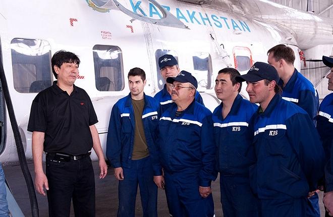 Шесть вертолетов Ми-8АМТ собраны в Казахстане и переданы в эксплуатацию