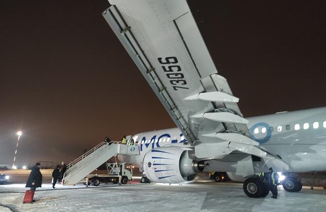 Новый самолет МС-21 приступает к испытаниям в условиях сверхнизких температур