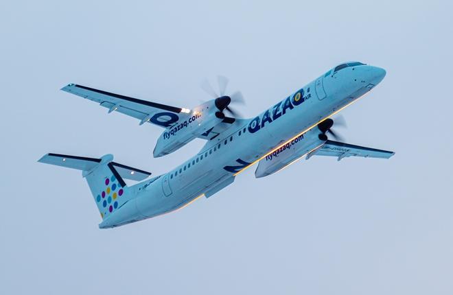 Пассажиропоток казахстанского лидера региональных авиаперевозок вырос на 50% к пандемийному