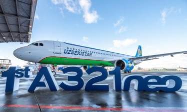 Авиакомпания Uzbekistan Airways приняла первый A321LR и получит еще четыре самолета Airbus в этом году
