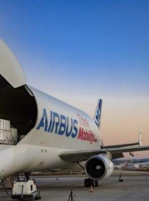 На российский рынок негабаритных грузов выйдут самолеты Airbus Beluga ST