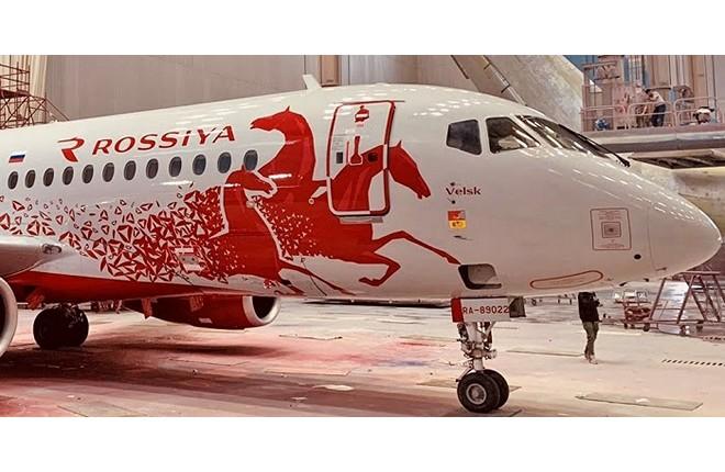 Авиакомпания «Россия» получила 69-ый самолет Superjet 100