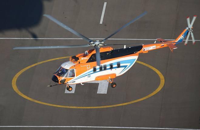 Состоялся первый полноценный полет опытного образца офшорного вертолета Ми-171А3