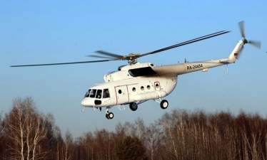 Авиакомпания &quot;КрасАвиа&quot; получит три новых вертолета Ми-8МТВ1 в этом году