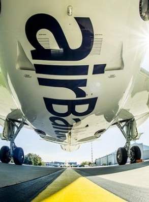 Убытки авиакомпании airBaltic остались на уровне прошлого года
