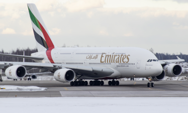 Emirates перевезла 2,2 миллиона пассажиров между Москвой и Дубаем на двухпалубных Airbus A380
