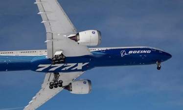 Из-за дефекта самого большого авиадвигателя приостановлены испытания самолета Boeing 777-9