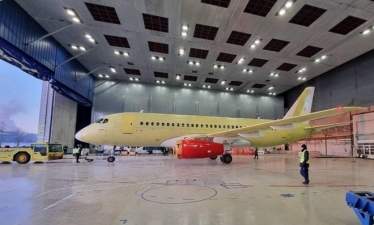 Корпорация &quot;Иркут&quot; выпустила 10 самолетов Superjet 100 в 2022 г.