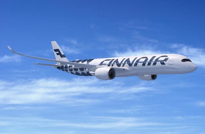 Finnair модифицирует самолеты А350 для облета российского воздушного пространства
