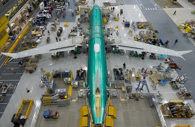 Boeing реактивирует простаивающую и запускает новую сборочную линию самолетов Boeing 737