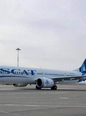 Частная казахстанская авиакомпания получила новый Boeing 737MAX-9