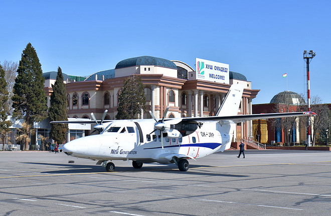 Чешский Let L-410NG совершил демонстрационный тур в Туркменистан