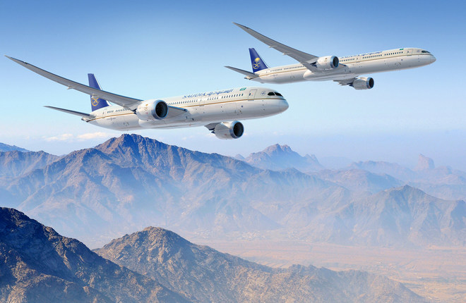 Авиакомпании из Саудовской Аравии объявили о приобретении 121 широкофюзеляжного самолета Boeing 787 Dreamliner