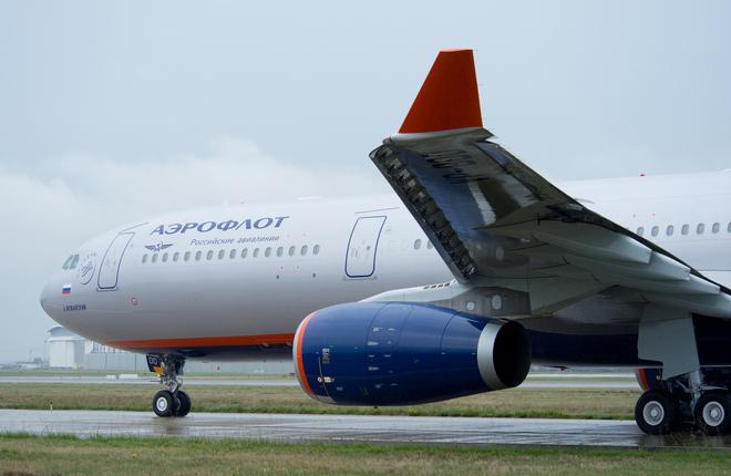 «Аэрофлот» впервые в России выполнил замену стоек шасси на самолете A330