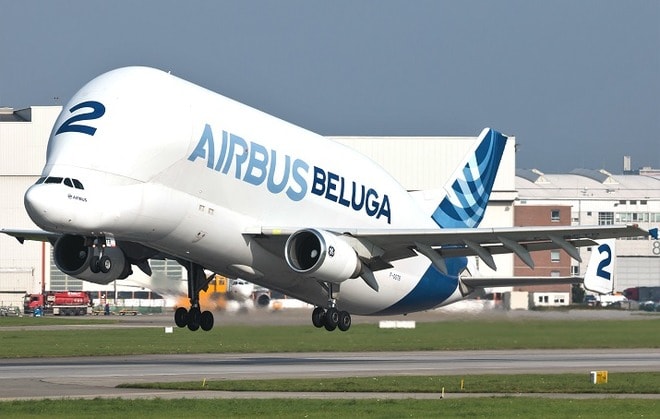 Airbus Beluga «Летающий кит в небе»