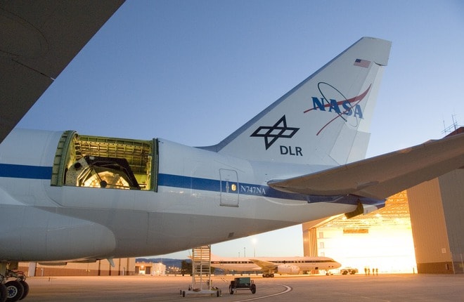 телескоп NASA Boeing 747 SOFIA
