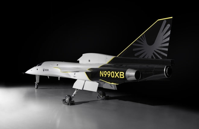 сверхзвуковой реактивный самолет XB-1