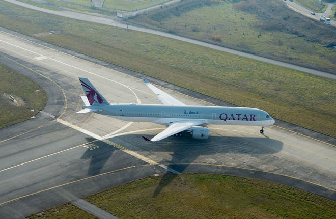 фото авиакомпания Qatar Airways Airbus А350-1000