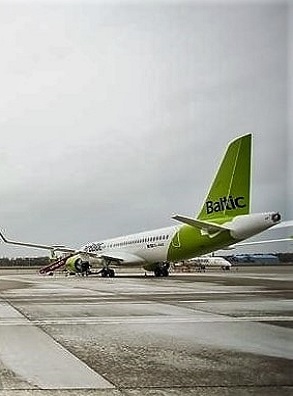 Авиакомпания airBaltic получила два новых самолета
