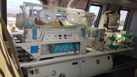 Новые медицинские Ансаты будут оснащены кювезами для для спасения новорожденных