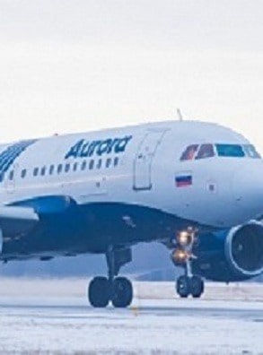 В новогодние праздники Авиакомпания «Аврора» перевезла 27 тысяч человек