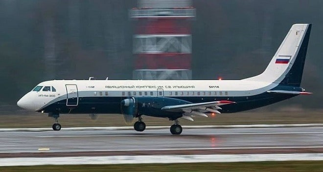 Опытный Ил-114-300 совершил посадку с одним работающим двигателем
