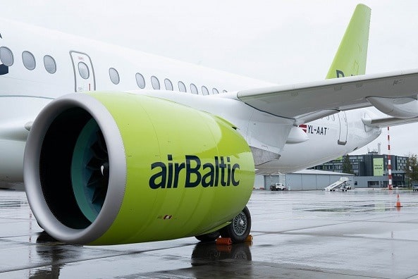 Авиакомпания airBaltic  - полеты из Риги в Дубай