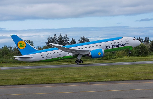 Boeing и Uzbekistan Airways доставили гуманитарный груз медицинского назначения в Узбекистан