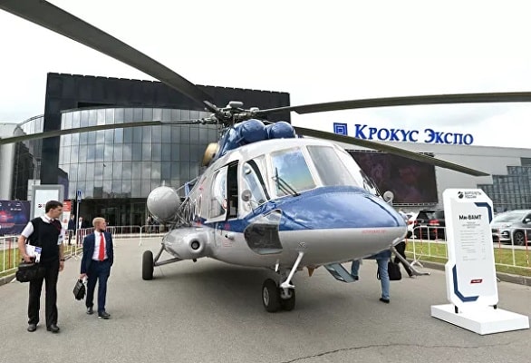 Выставка вертолетной индустрии HeliRussia 2021 в Москве