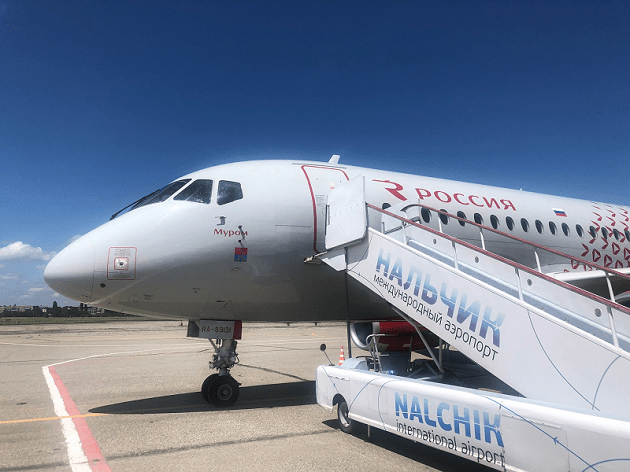 Рейсы авиакомпании Россия соединили Санкт-Петербург и Нальчик