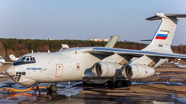 Фото Ил-76МД-90А тяжелый военно-транспортный самолет